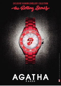 Agatha Rolling Stones - Red watch